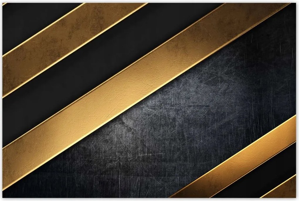 Poszterek 93x62 Arany csíkos