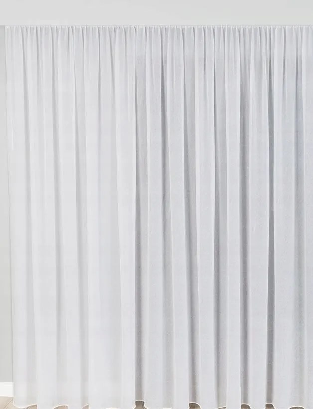 Kész Függöny Fátyol Ólommal 380X110