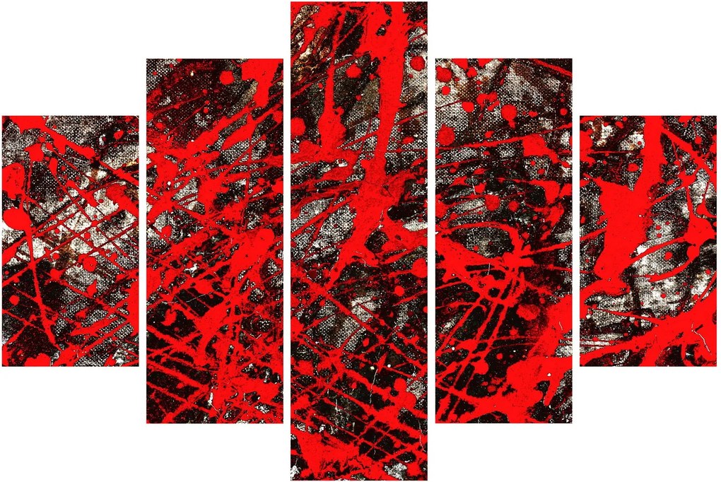 Kép - kifejező absztrakciók (150x105 cm)