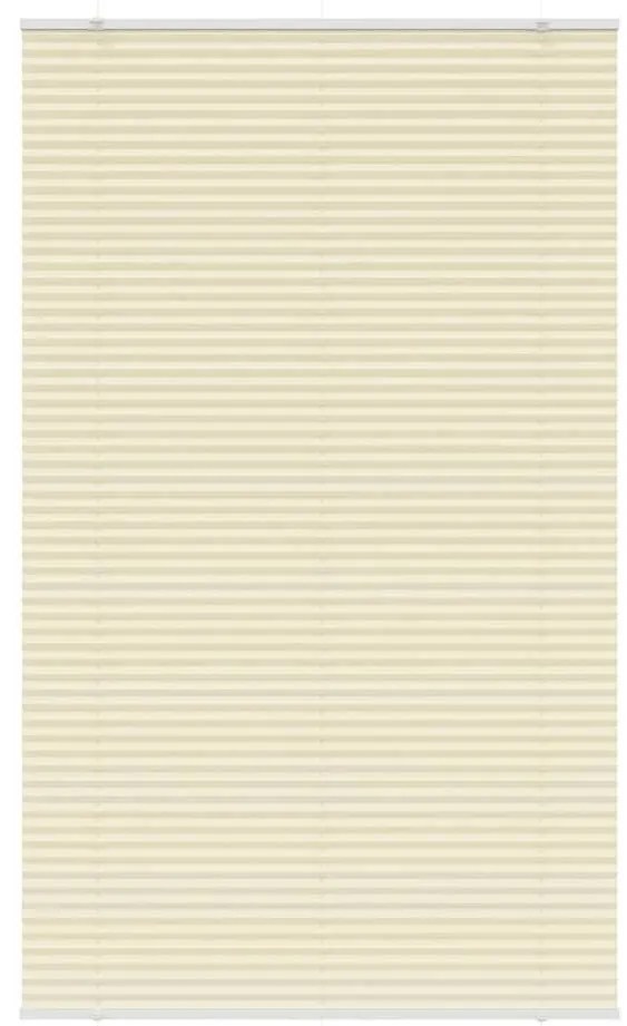 pliszírozott redőny krém 110x200 cm szövetszélesség 109,4 cm