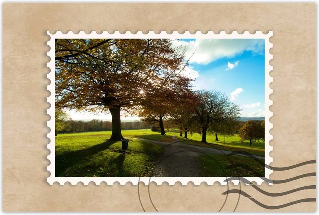 Poszterek 120x80 Őszi tájkép