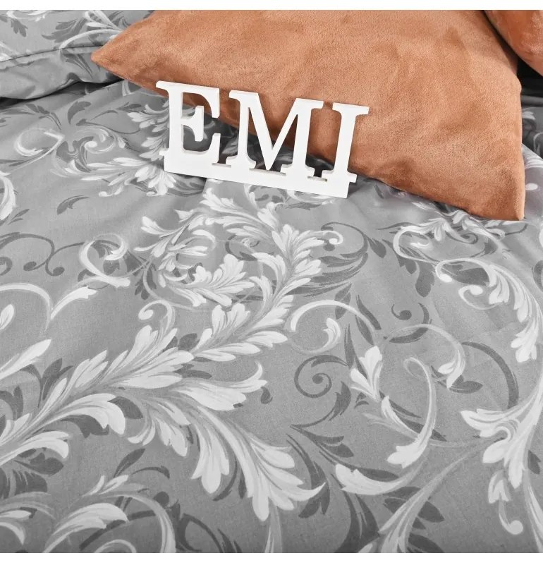 EMI Royal szürke pamut ágyneműhuzat