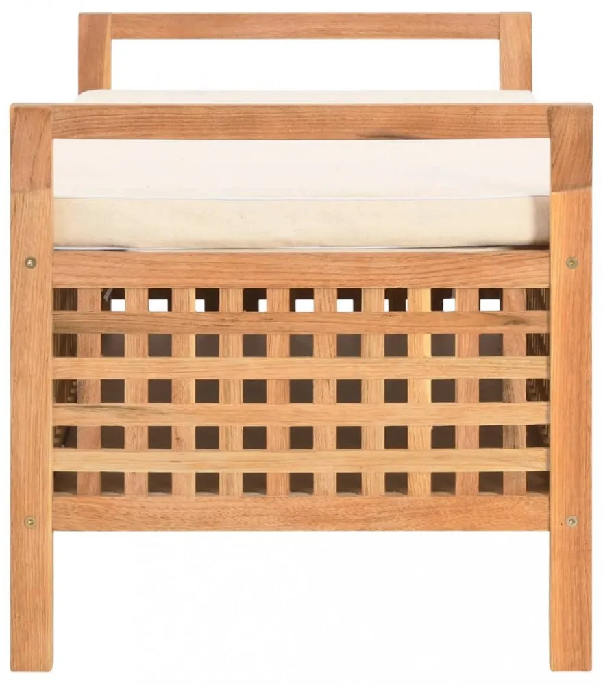 tömör diófa tárolópad 93 x 49 x 49 cm