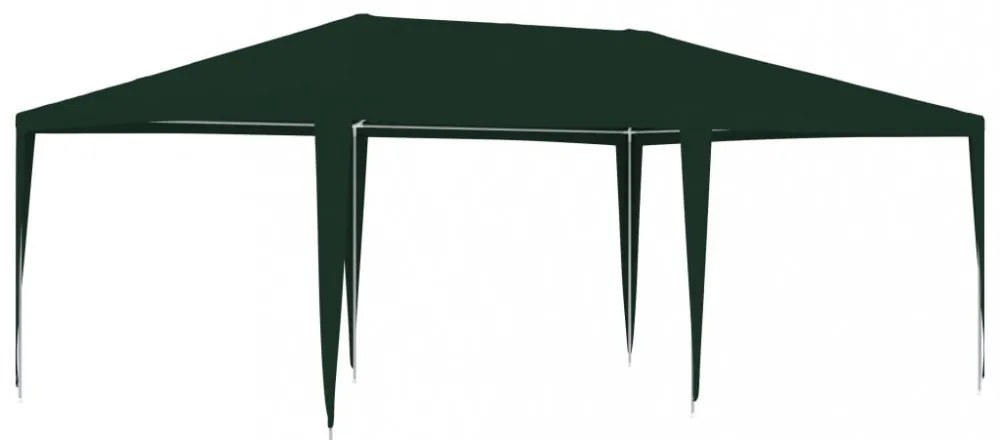 zöld rendezvénysátor 4 x 6 m 90 g/m²