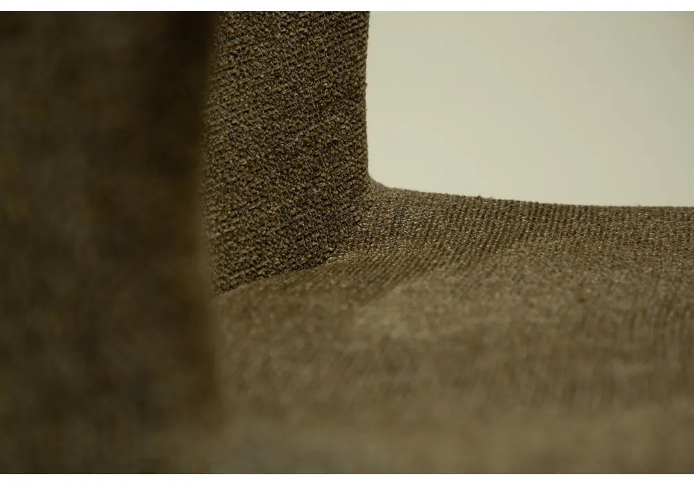 Khaki kárpitozott étkezőszék Glam – DAN-FORM Denmark