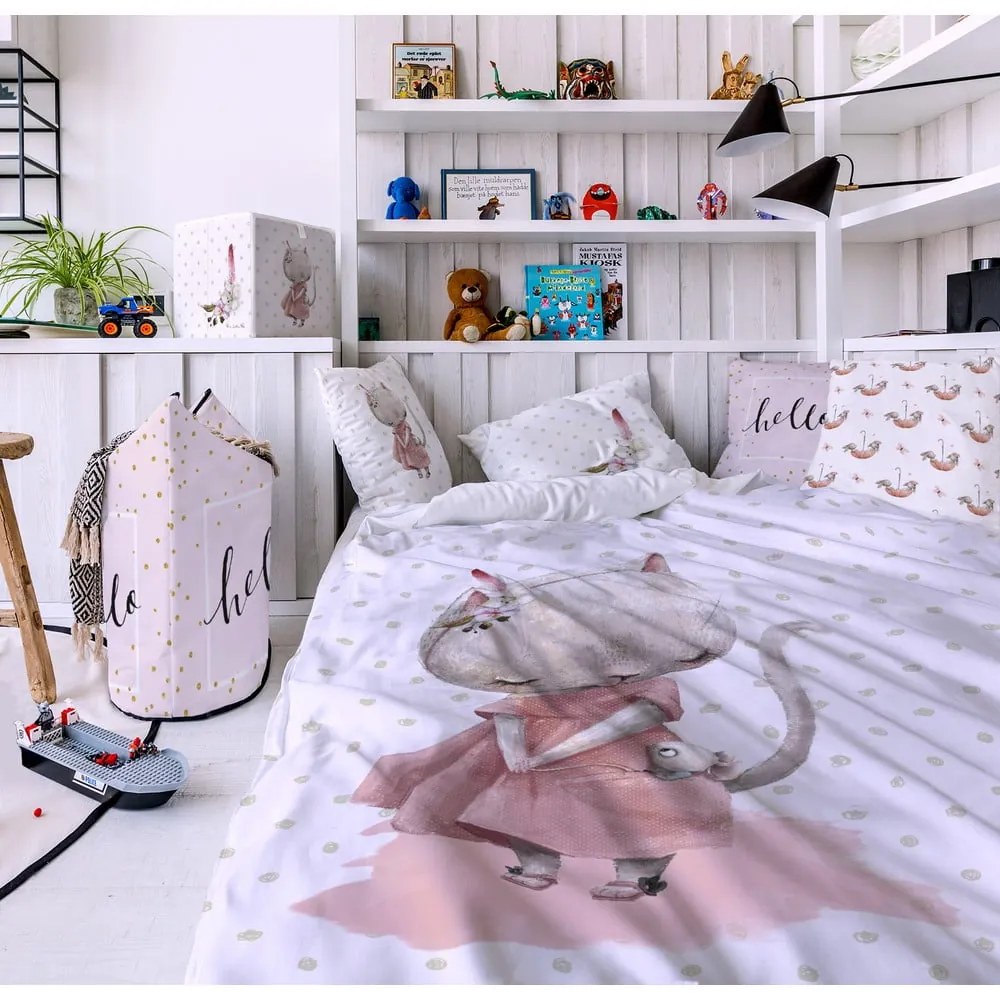 Mouse pamut gyerekpárna, 45 x 45 cm - Butter Kings