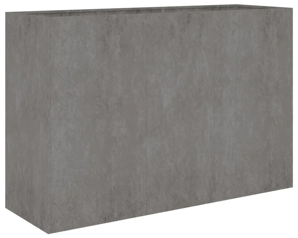 corten acél kerti magaságyás 120x40x80 cm