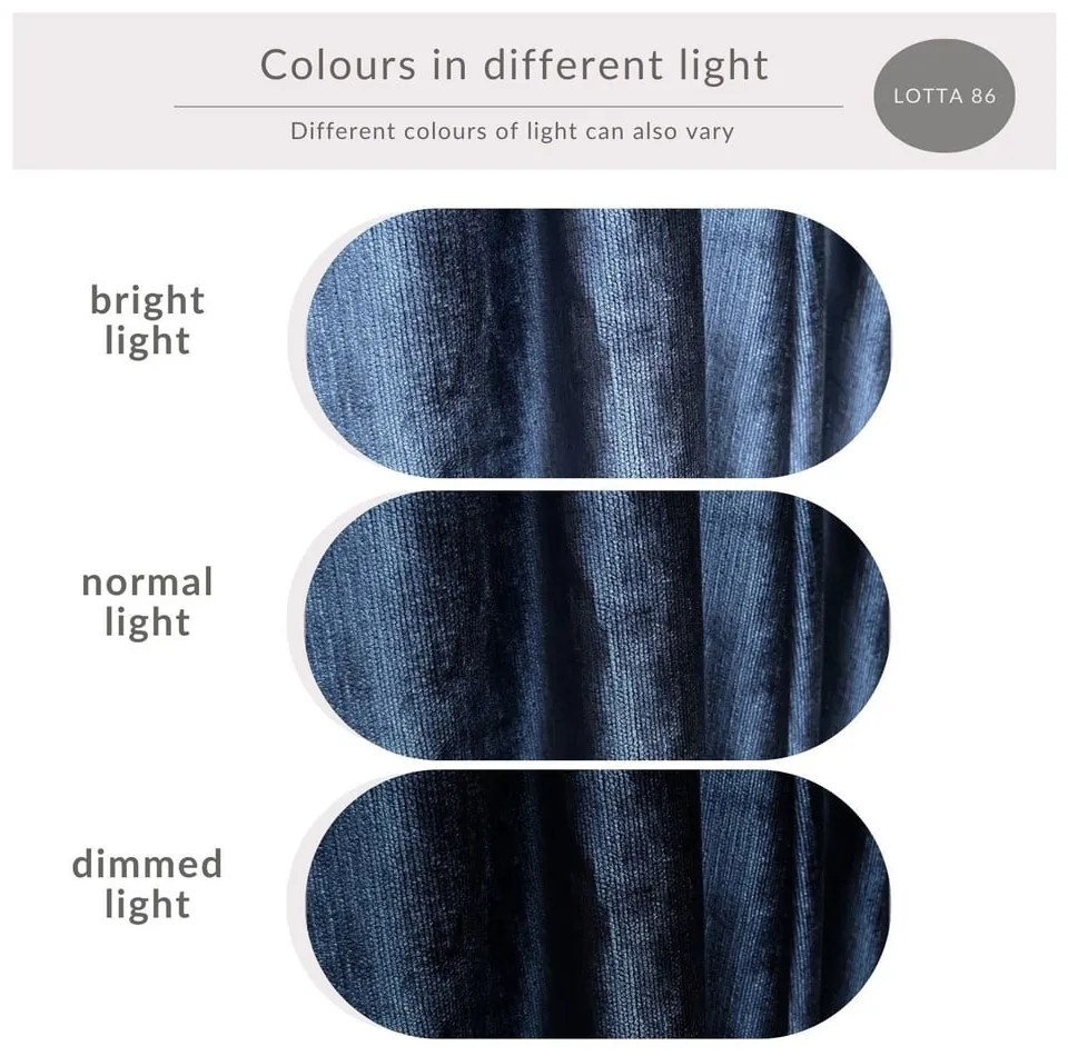 Sötétkék ágyneműtartós boxspring ágy 180x200 cm Voyage – Maison de Rêve