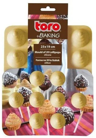 Toro szilikon forma Cake Popshoz, 23 x 19 cm
