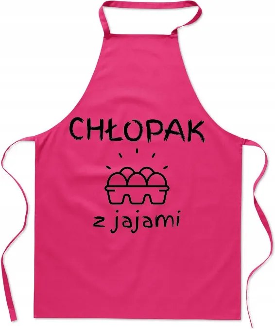 Konyhai kötény Ajándék Fiú Tojással Fiúnap