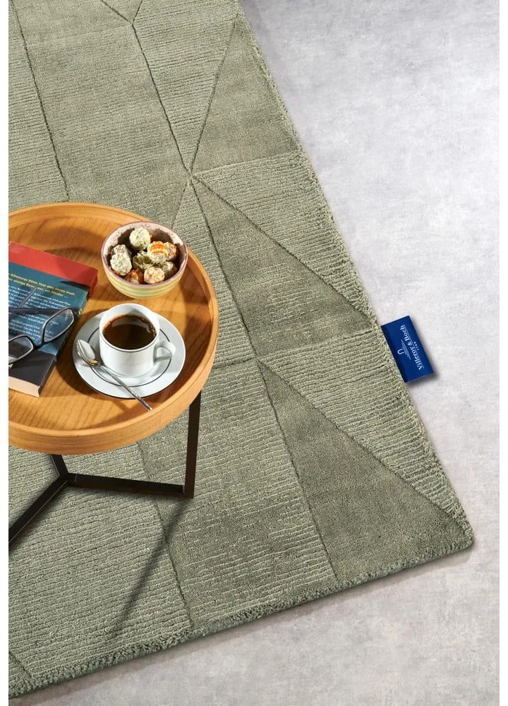 Zöld kézi szövésű gyapjú szőnyeg 160x230 cm Ursule – Villeroy&amp;Boch