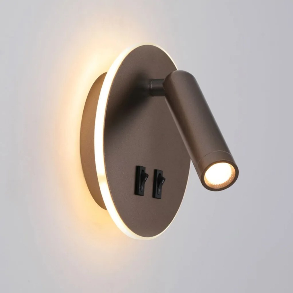 Italux Furla WL-53742-1-CF Fali lámpa 2x8W/LED 3000K 516lm IP20
