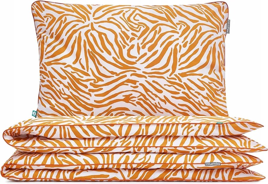 Zebra ágyneműhuzat 160x200 cm 2x 60x50 cm Mumla