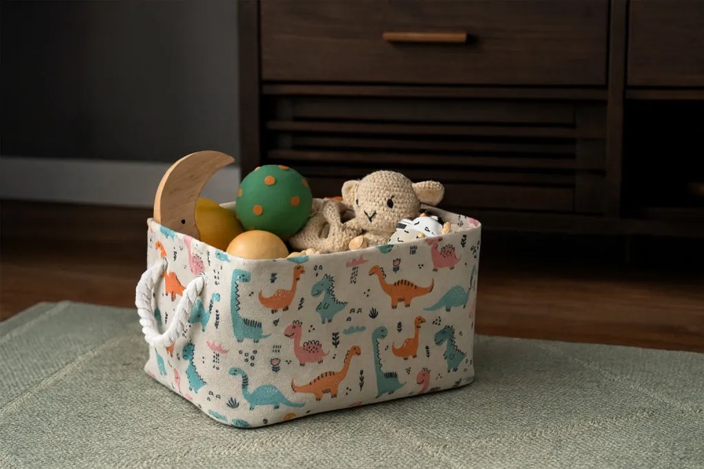 Fonott kosár tengerifűből 23 x 20 x 18/24 cm