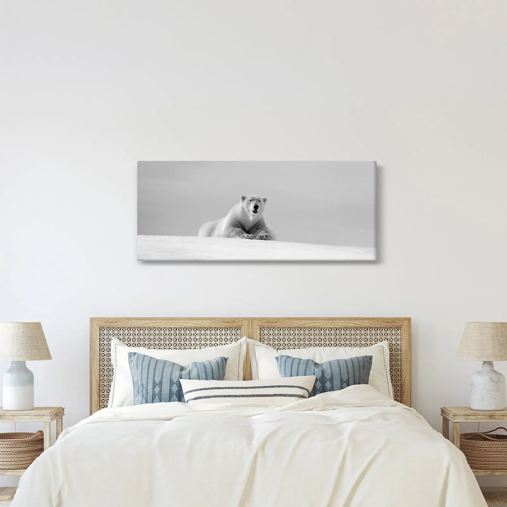 Kép - Jegesmedve (120x50 cm)
