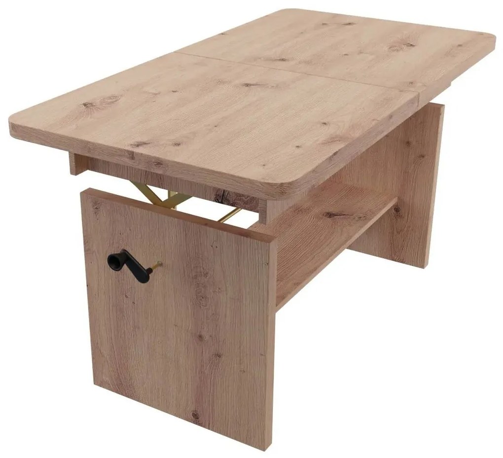 Dohányzóasztal Jenny (artisan tölgy) . Akció -17%. 1055424