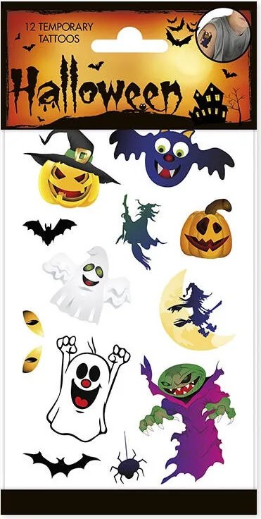 Halloween Scary tetkó 12 db-os