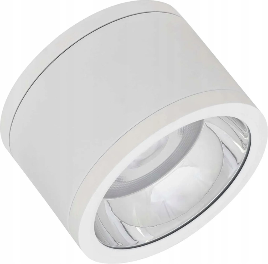 Plafon Tuba Kültéri lámpa 30W 3300lm 4000K IP65 UGR19 Fehér Downlight
