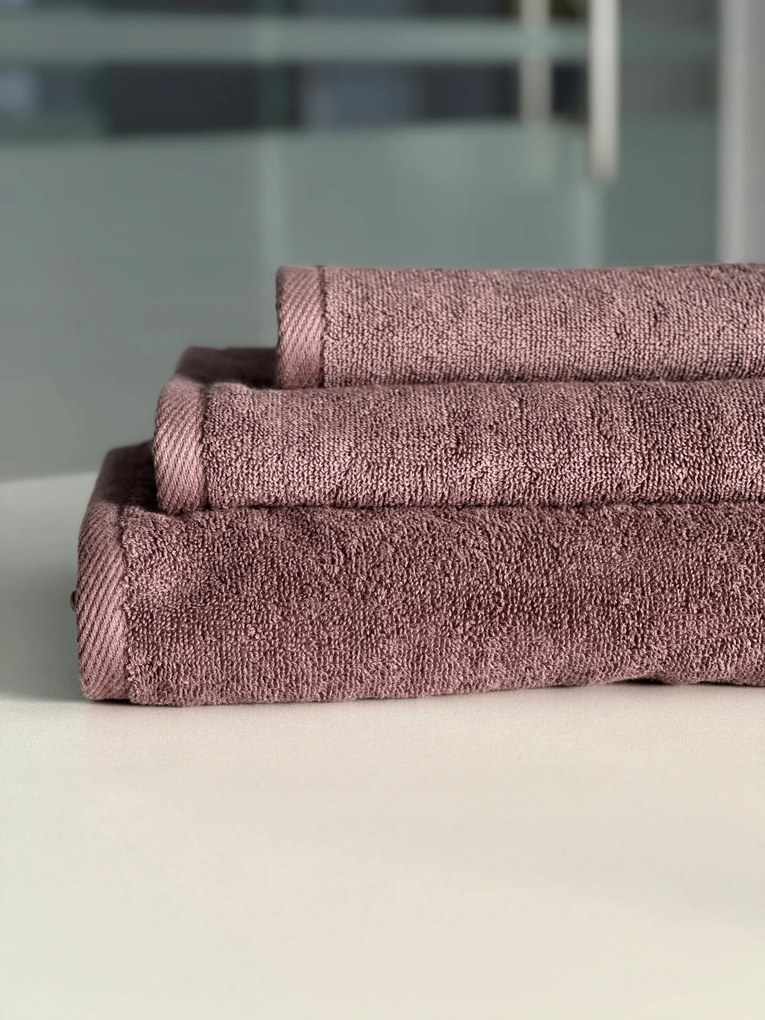 Törölköző szett 3 db Pamut 500g/m² Puha Vastag Hotel Spa Barna