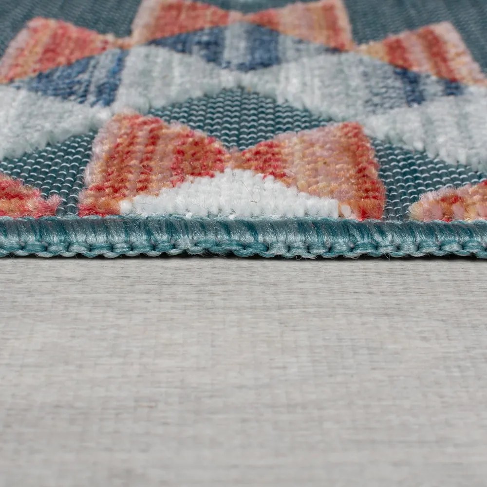 Kék kültéri-beltéri szőnyeg 120x170 cm Avery Blue – Flair Rugs