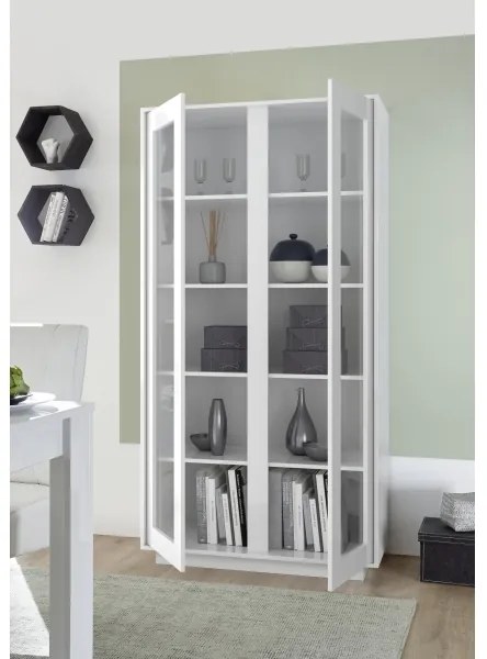 SERIAN fiókos komód, fehér