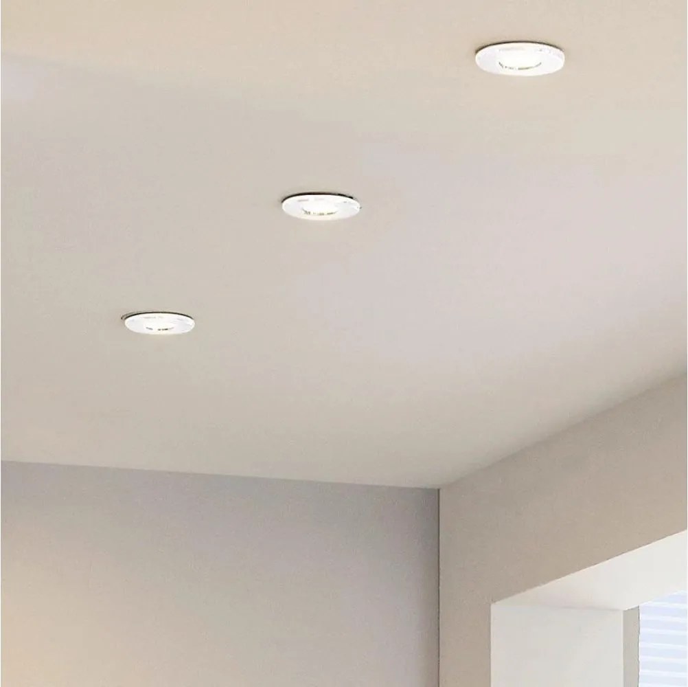 Eglo 94235 - 3 darabos PENETO beépíthető LED lámpatest szett 3xGU10-LED/3W/230V