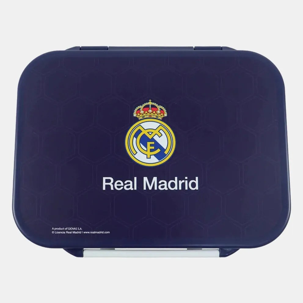 Real Madrid Blue több rekeszes uzsonnás doboz, szendvicsdoboz