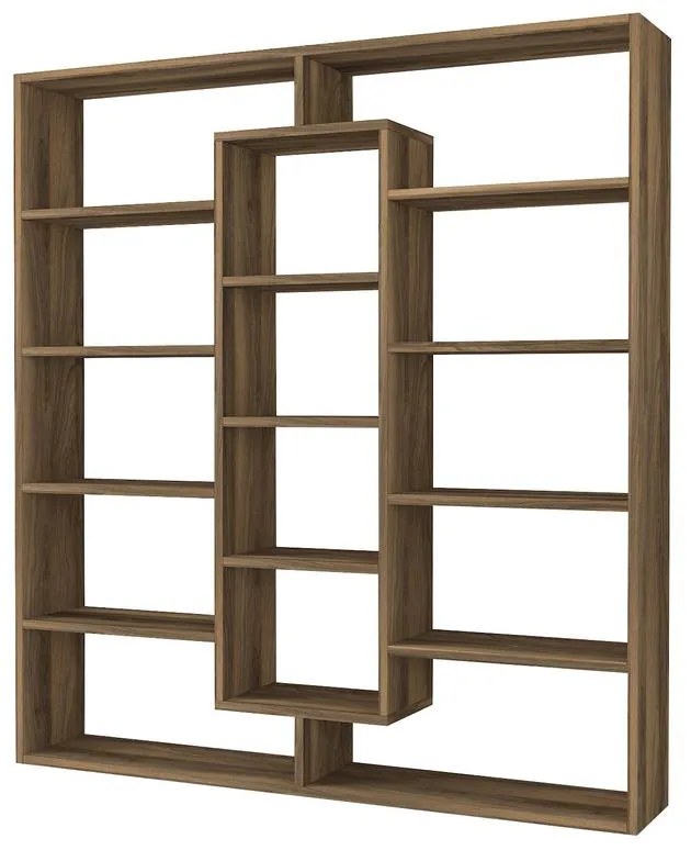 könyvespolc Ample - Walnut