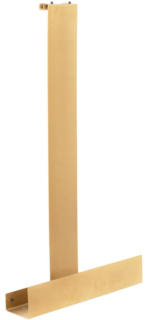 Rea Tori, fürdőszobai függesztőpolc 40x9,5x75,5 cm, arany matt, REA-85001