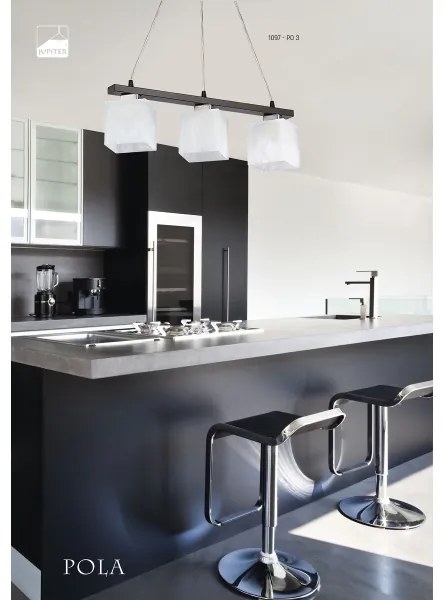 Jupiter 1097 - PO 3 - Csillár POLA 3xE27/60W/230V wenge