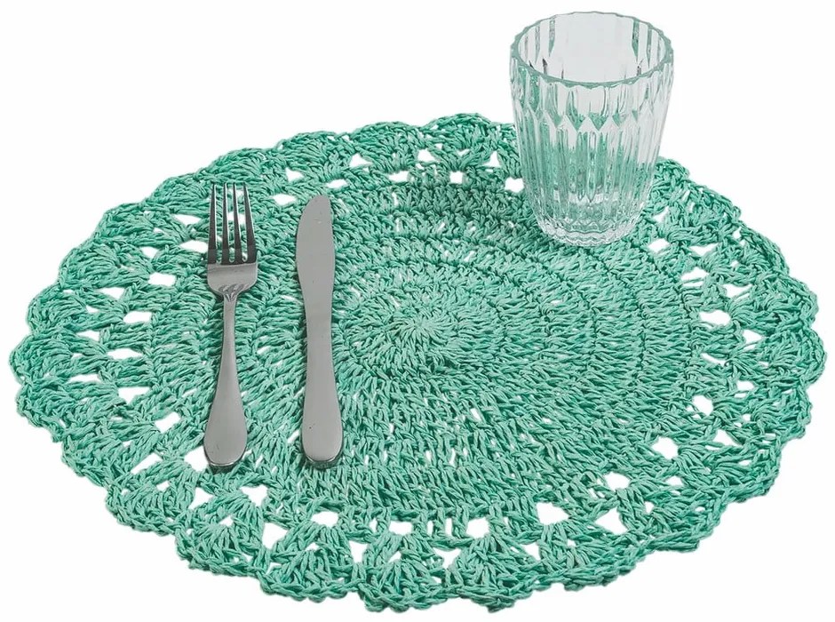 Papír tányéralátét szett 6 db-os ø 38 cm Uncinetto – VDE Tivoli 1996