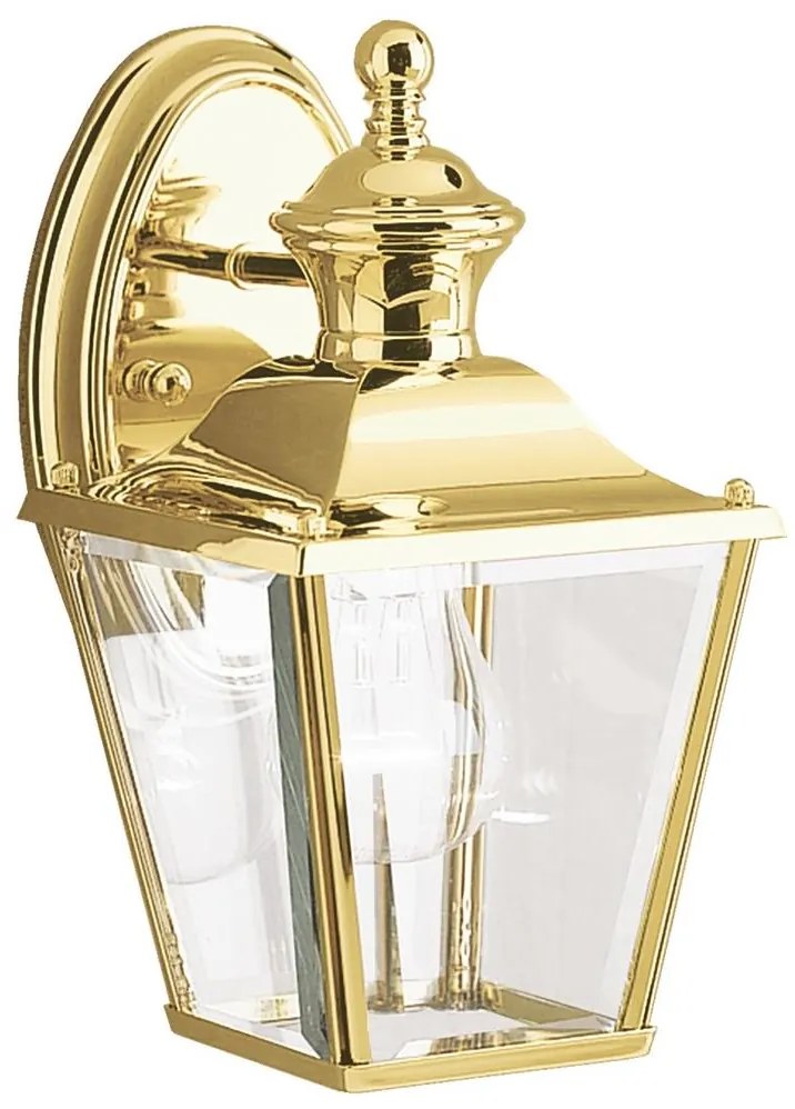 Kichler - Kültéri fali lámpa BAY SHORE 1xE27/60W/230V IP44 arany