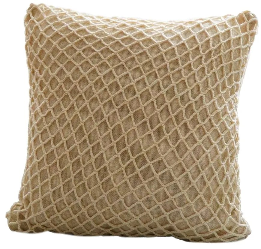 Pamut párnahuzat 43x43 cm Net – Mioli Decor