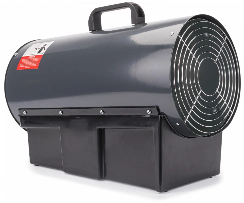 Gázüzemű hőlégfúvó termosztáttal és LCD kijelzővel 25KW PM-NAG-25GLN