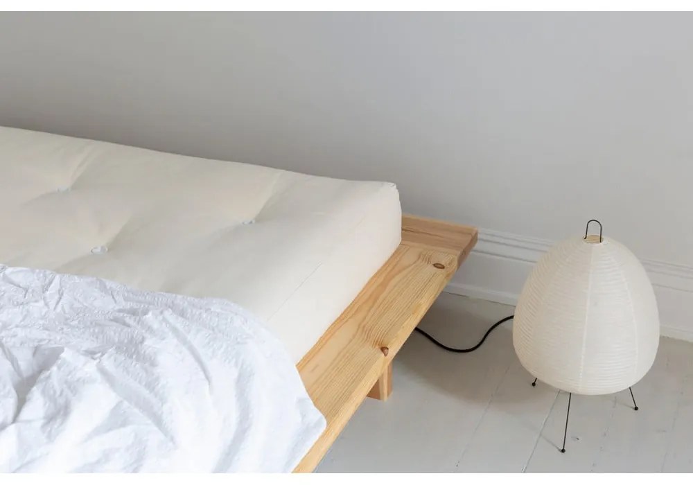 Fekete kemény futon matrac 120x200 cm Basic – Karup Design