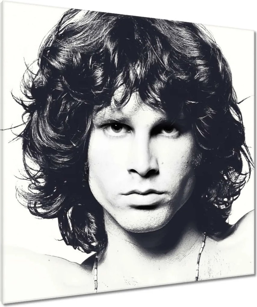 Vászonkép 90x90 The Doors énekes