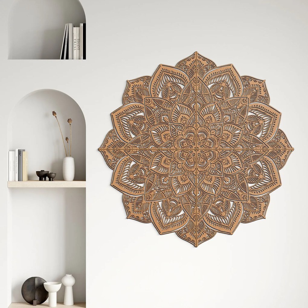DUBLEZ | Túlméretezett fa mandala a falra