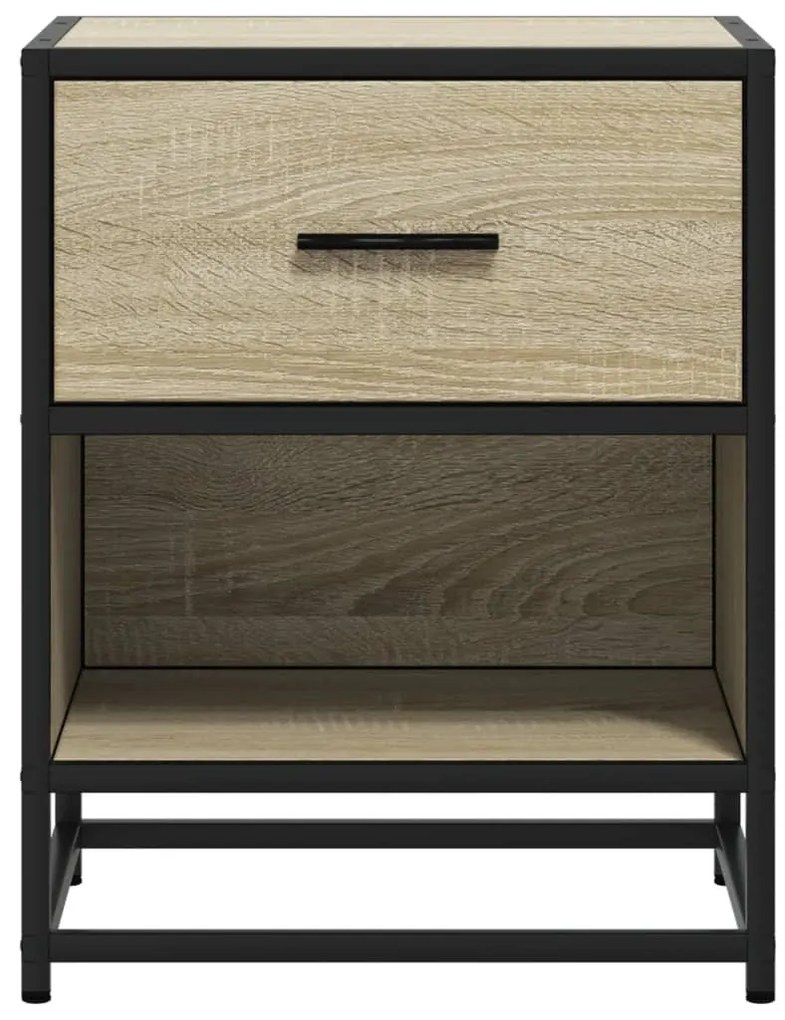 2 db sonoma tölgy éjjeliszekrény 40 x 31 x 50 cm