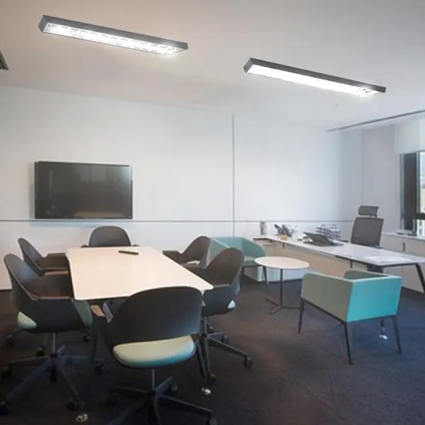 Fénycsöves lámpa T8 2xG13/18W/230V 120 cm fekete