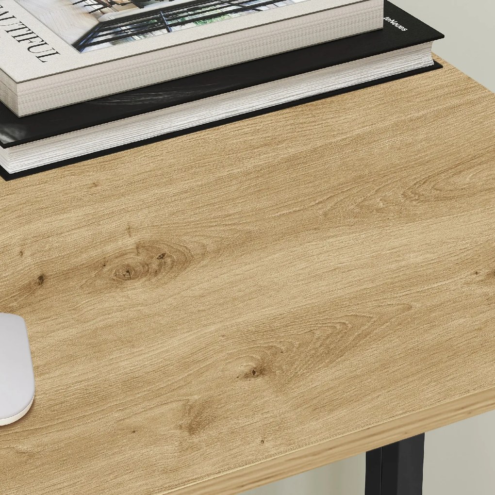 Összecsukható ZARIMO íróasztal 80x40 cm, artisan tölgy