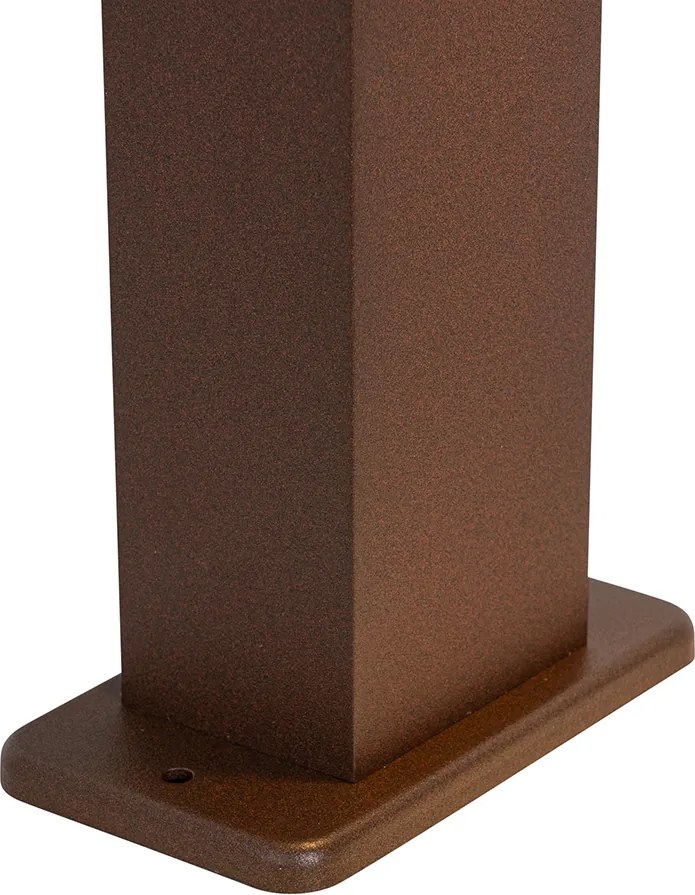 Okos kültéri állólámpa rozsdabarna 30 cm IP44 WiFi GU10-zel - Baleno