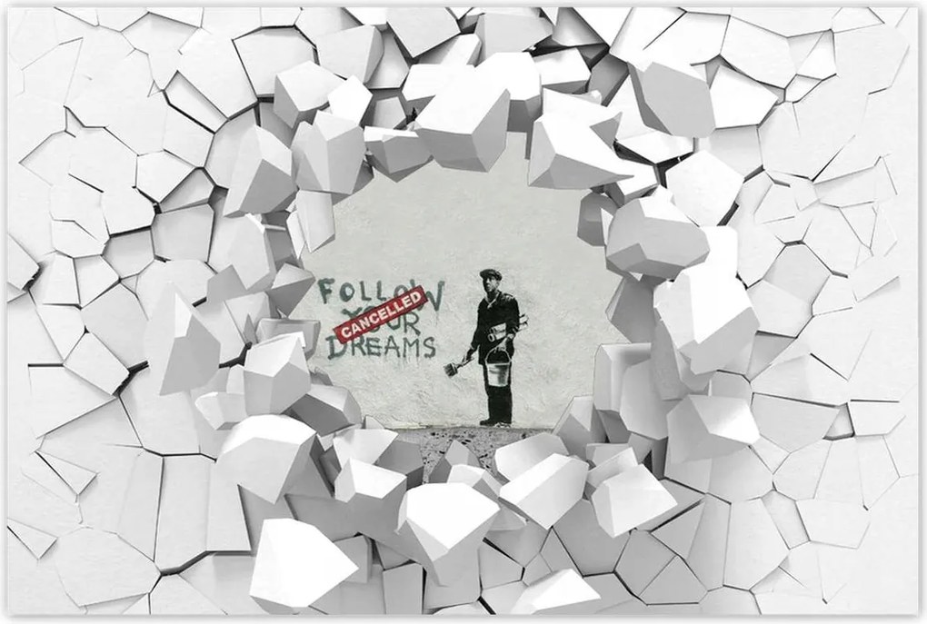 Poszterek 90x60 Banksy Follow Your Dreams