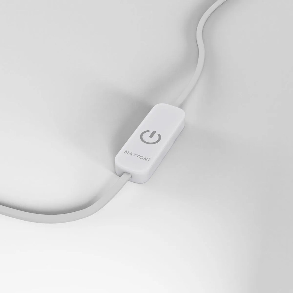 Maytoni modern asztali lámpa spirito fehér mymod286tl-l8w3k