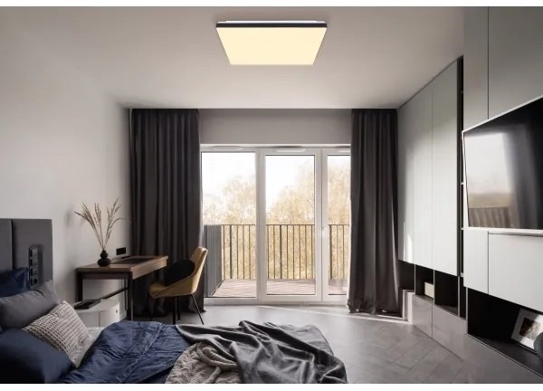 Globo 48025OBSH - LED Dimmelhető mennyezeti lámpa ULLY LED/24W/230V Tuya + távirányító