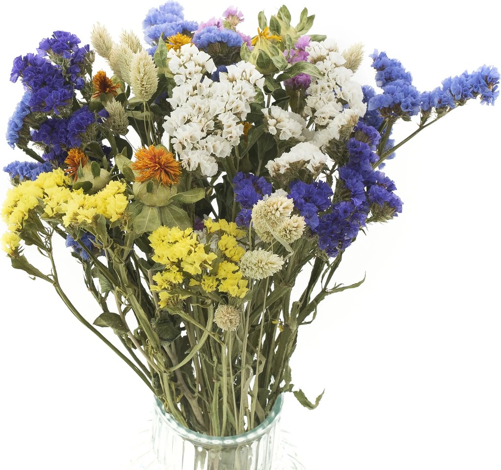 Szárított virágcsokor váza Meadow aszalvány dekoráció