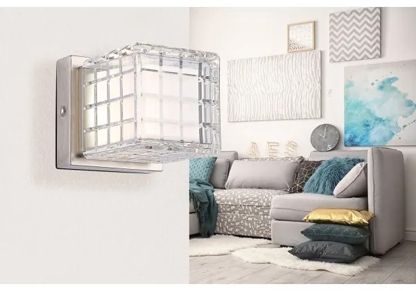 Globo 21009W - LED Dimmelhető asztali lámpa LUNKI LED/2,5W/3,7V