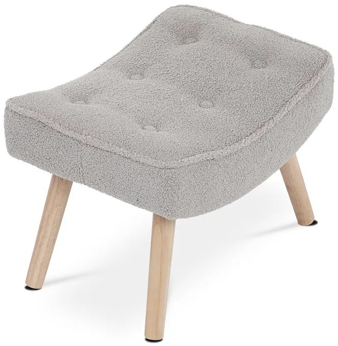 Skandináv Stílusú Fotel Szürke Szövet Kárpittal. AK-309P