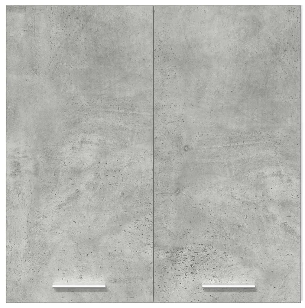 betonszürke szerelt fa konyhai fali szekrény 60x31x60 cm