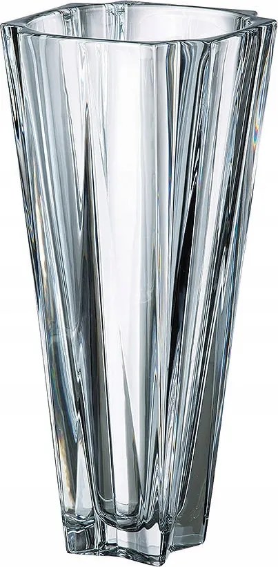 Bohemia Metropolitan Váza 35 cm kristály üveg elegáns virágváza