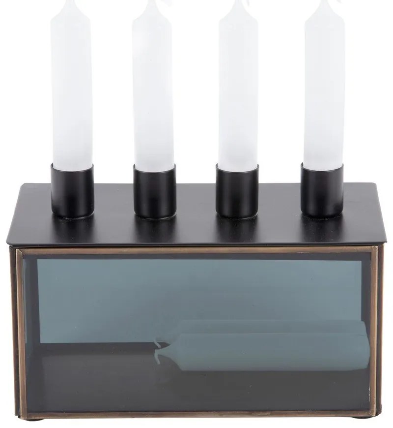 Üveg gyertyatartó Boxed Rectangle – PT LIVING